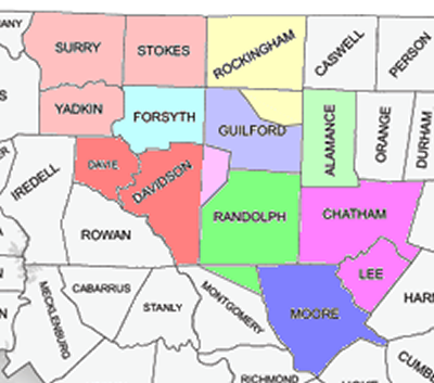 Clubs (Map) + 7690 Areas - Rotary District 7690