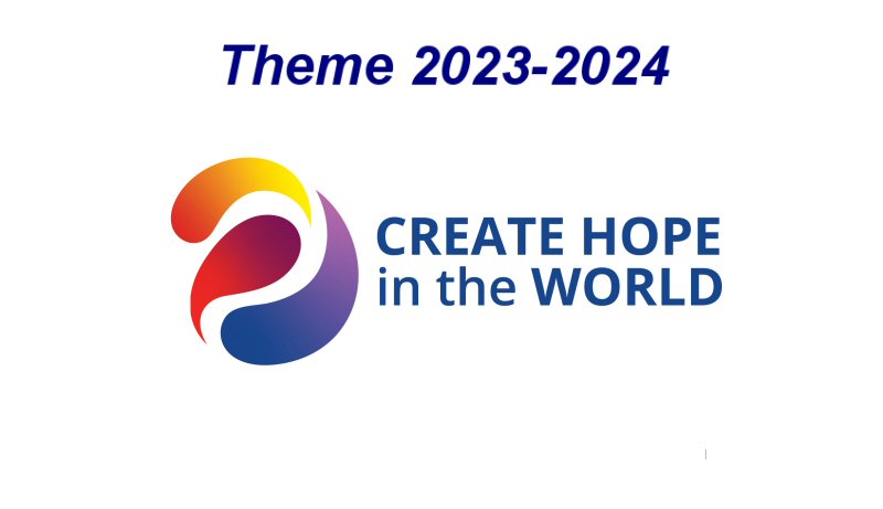 Rotary Theme for 2023-2024 - Rotary District 7690